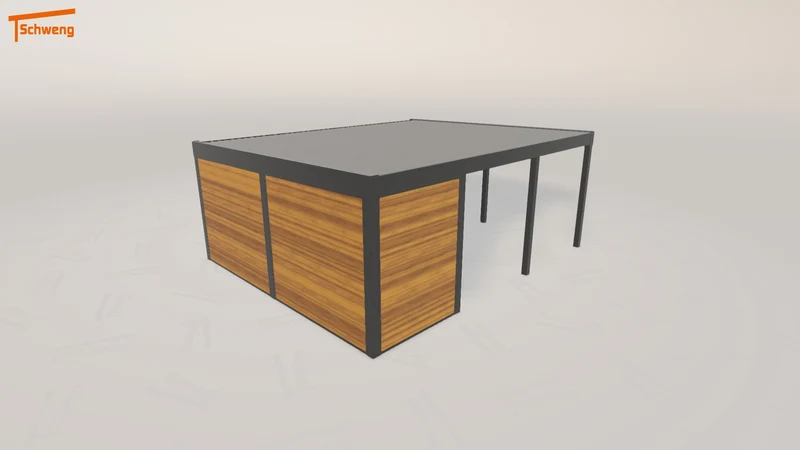 #DE Schweng Flachdachcarport C600 (ID x73p79) #MTG