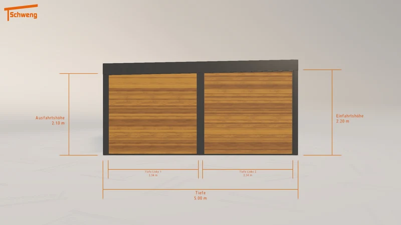 #DE Schweng Flachdachcarport C600 (ID x73p79) #MTG