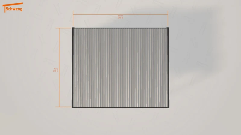 #DE Schweng Flachdachcarport C600 (ID x73p79) #MTG