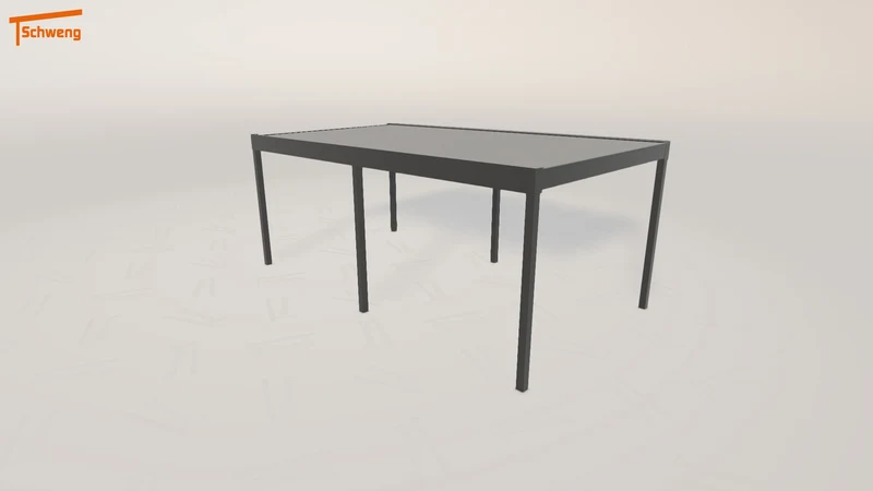 #DE Schweng Flachdachcarport C600 (ID qdnxdg) #MTG