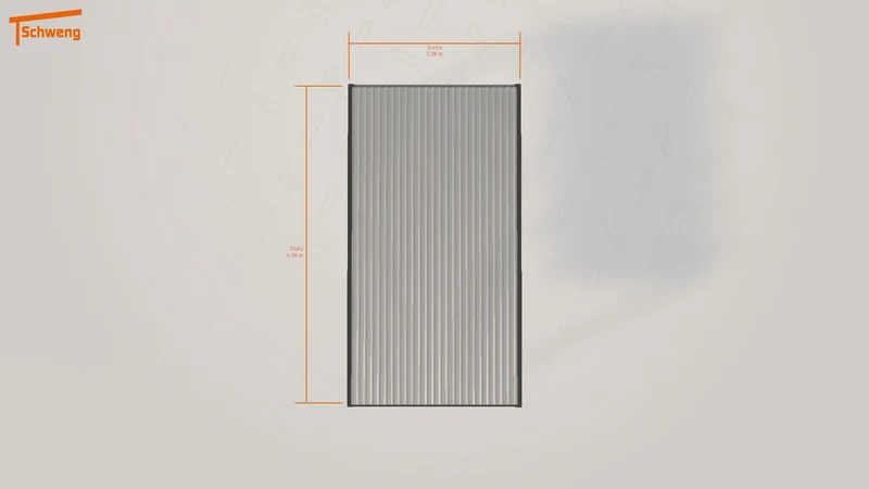 #DE Schweng Flachdachcarport C600 (ID qdnxdg) #MTG