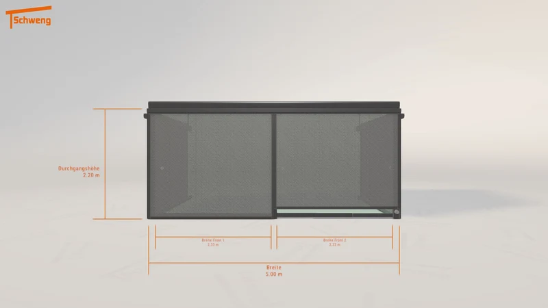 #DE Schweng Terrassenüberdachung S400 (ID mjq3rv)