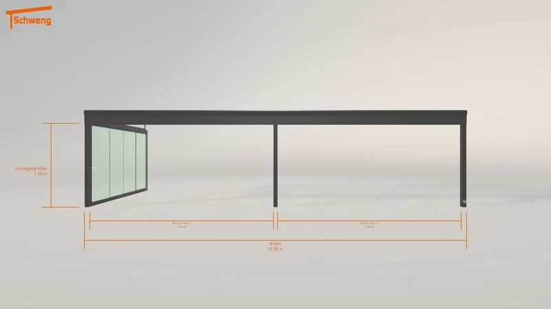 #DE Schweng Terrassenüberdachung S400 (ID n5n4zv)