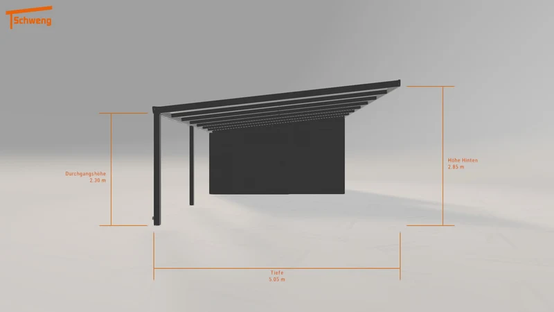 #DE Schweng Pultdachcarport S400 (ID x733jy) #MTG