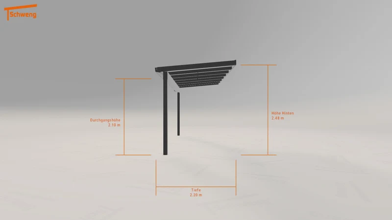 #DE Schweng Terrassenüberdachung S350 (ID 5mddbp)