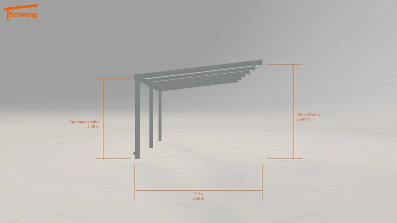 #DE Schweng Terrassenüberdachung S350 (ID 2qkkmy)