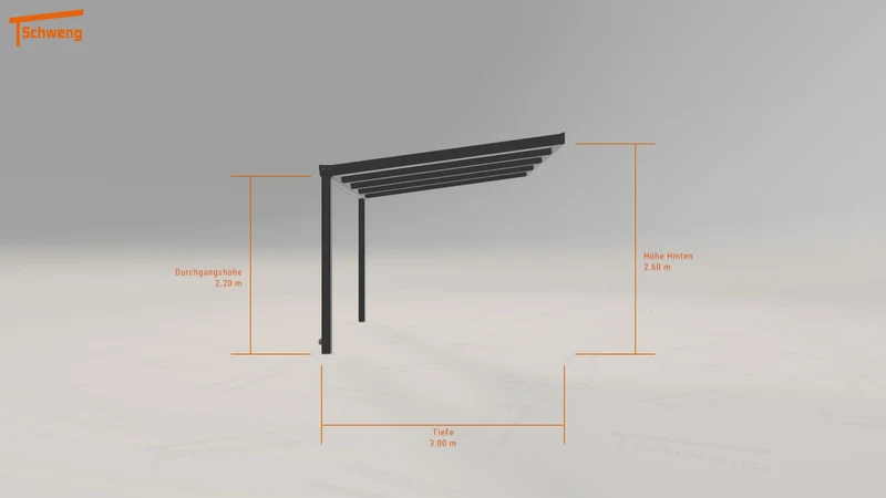 #DE Schweng Terrassenüberdachung S400 (ID n5nnyv)