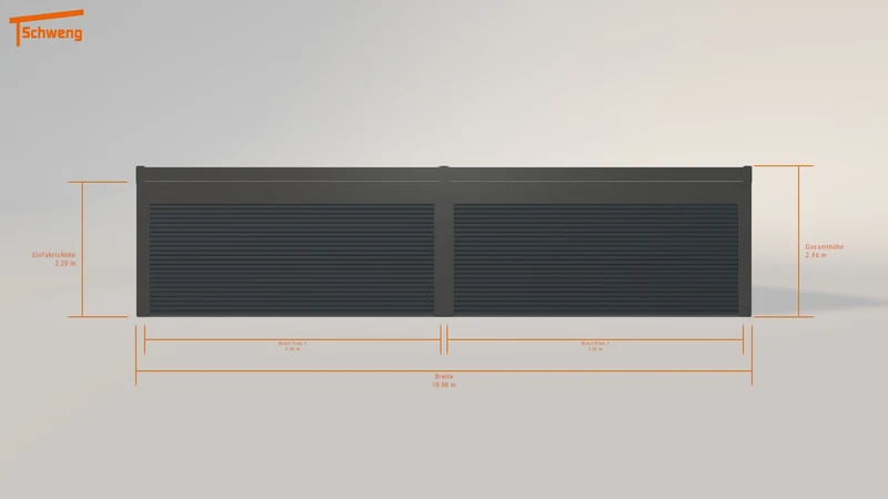 #DE Schweng Flachdachcarport C600+ (ID w3ppb3)