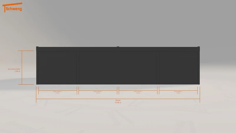 #DE Schweng Flachdachcarport C600 (ID jjnn4q)