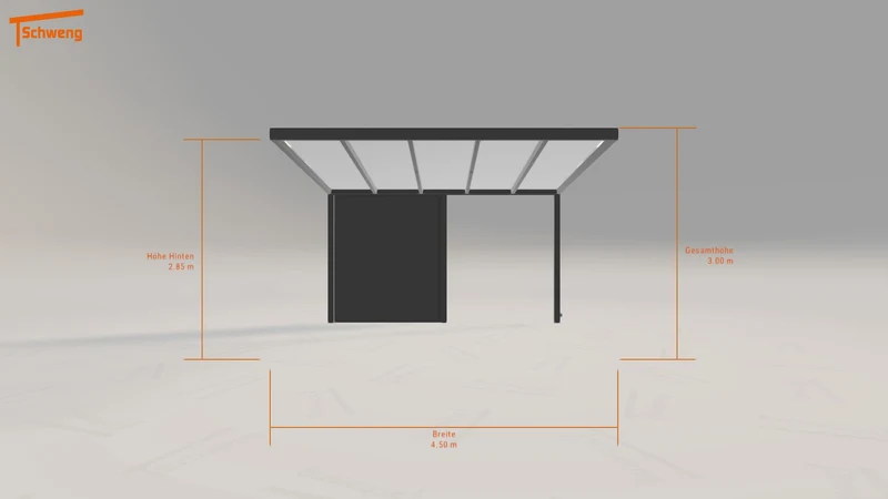 #DE Schweng Pultdachcarport S350 (ID zb4j99) #MTG