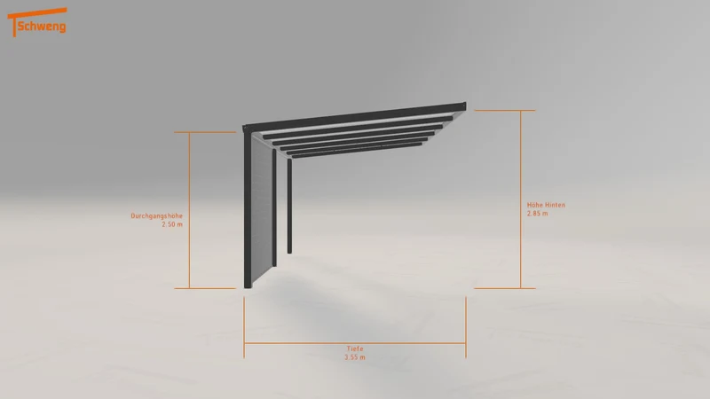 #DE Schweng Pultdachcarport S350 (ID zb4j99) #MTG