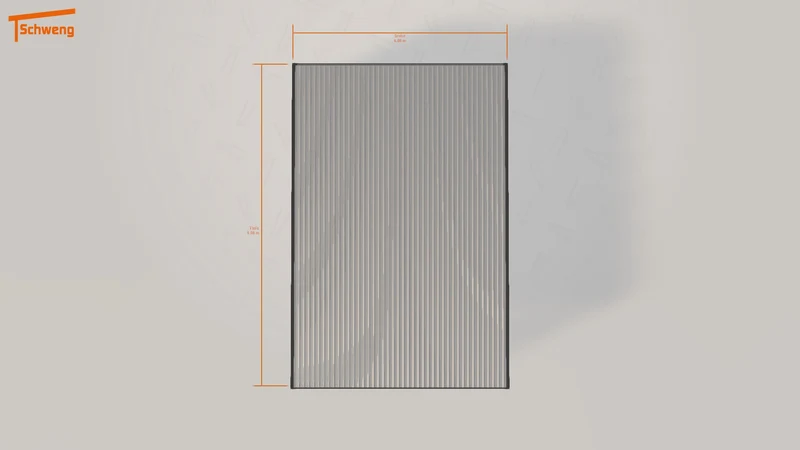 #DE Schweng Flachdachcarport C600+ (ID 42kj58) #MTG