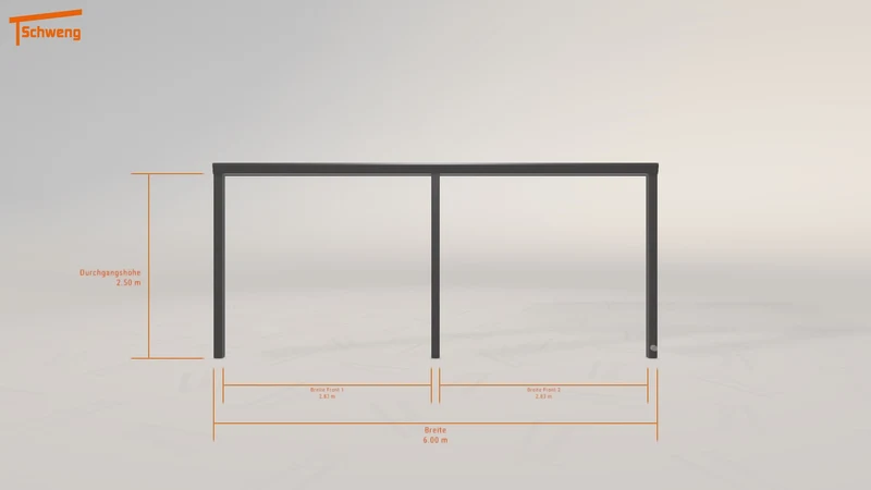 #DE Schweng Terrassenüberdachung S400 (ID yg2jn7)