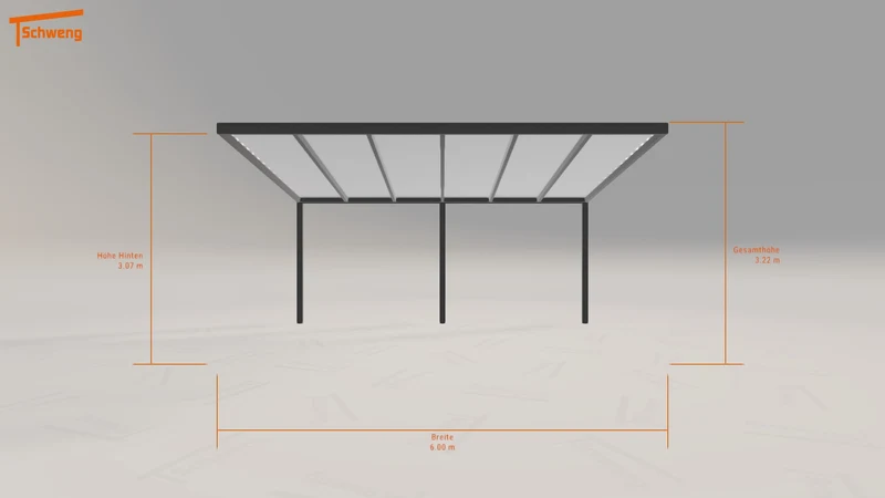 #DE Schweng Terrassenüberdachung S400 (ID yg2jn7)