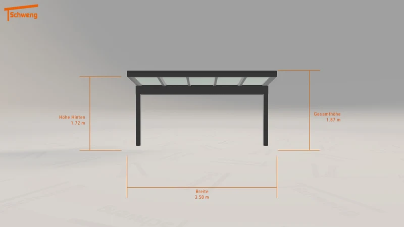 #DE Schweng Terrassenüberdachung S350 (ID k2gjym)