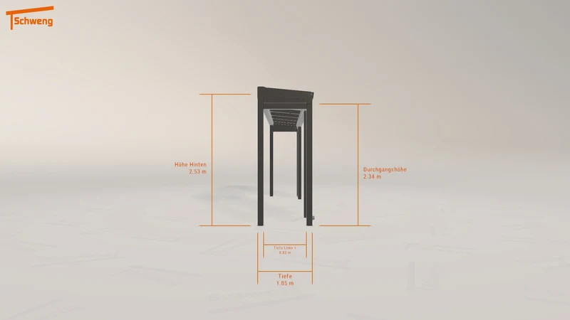 #DE Schweng Terrassenüberdachung S350 (ID n5nm25)