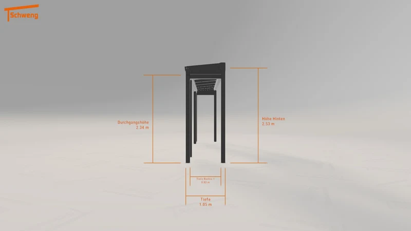 #DE Schweng Terrassenüberdachung S350 (ID n5nm25)