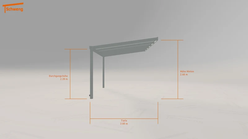 #DE Schweng Terrassenüberdachung S400 (ID w3pywz)
