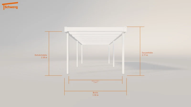 #DE Schweng Flachdachcarport C600 (ID k2gq4z) #MTG