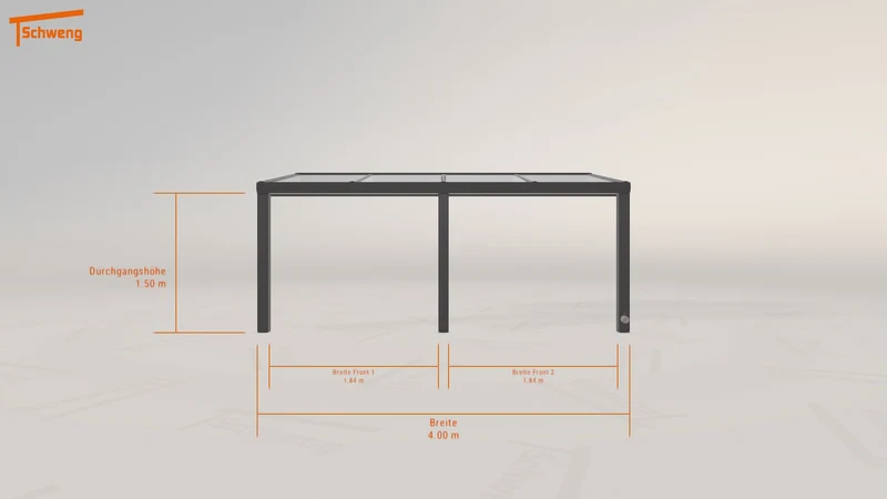 #DE Schweng Terrassenüberdachung S350 (ID 2qk5yv)