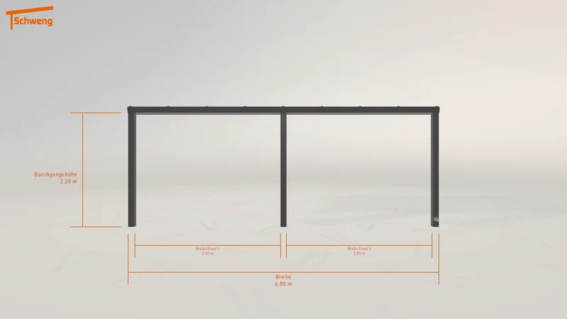 #DE Schweng Terrassenüberdachung S350 (ID 42kp97)