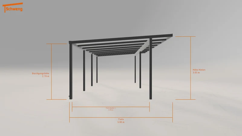 #DE Schweng Pultdachcarport S400 (ID v4pnvp) #MTG