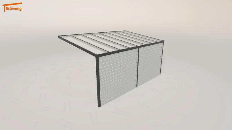 #DE Schweng Pultdachcarport S400 (ID 33kbrz) #MTG