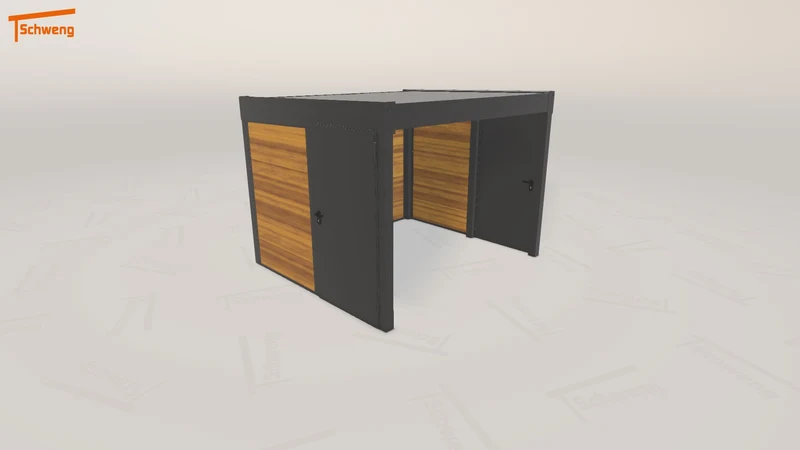 #DE Schweng Flachdachcarport C600 (ID rjkm2n) #MTG
