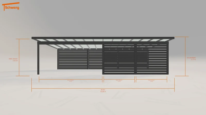 #DE Schweng Pultdachcarport S400 (ID g7z2jq) #MTG