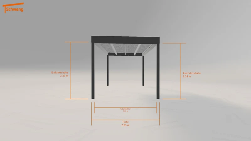#DE Schweng Flachdachcarport C600 (ID k2g4bp) #MTG