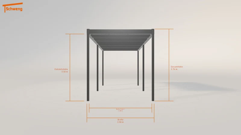 #DE Schweng Flachdachcarport C600 (ID v4pmyn) #MTG