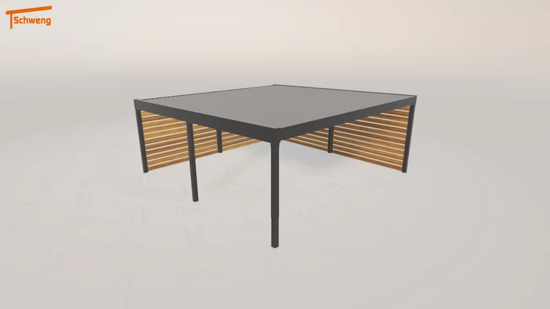 #DE Schweng Flachdachcarport C600+ (ID k2g3yy) #MTG