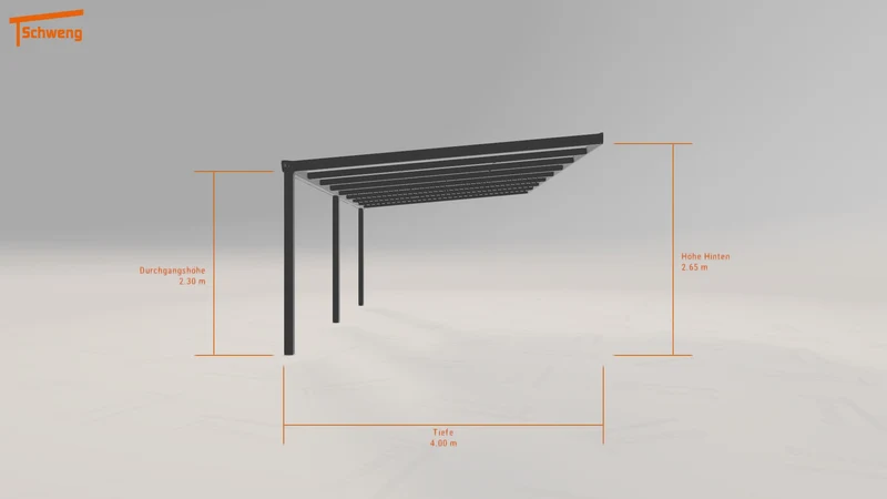 #DE Schweng Terrassenüberdachung S400 (ID w3prr4)