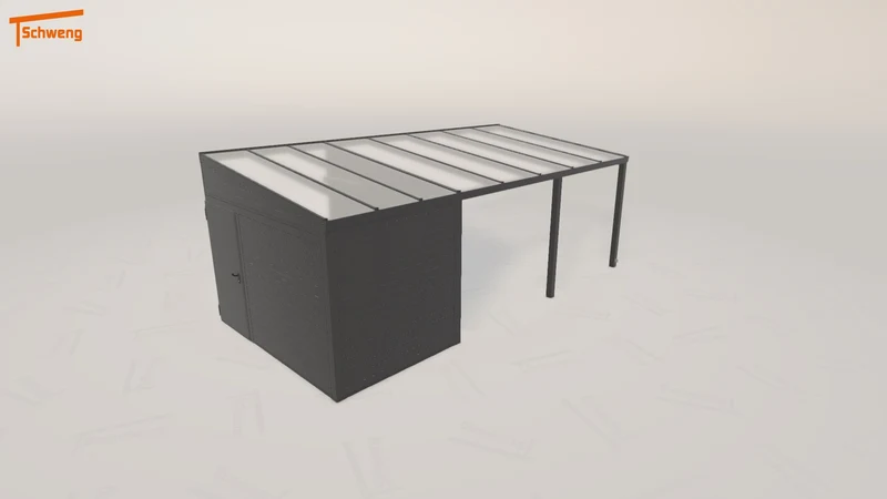 #DE Schweng Pultdachcarport S350 (ID qdn2dw) #MTG