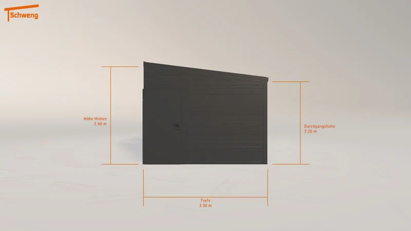 #DE Schweng Pultdachcarport S350 (ID qdn2dw) #MTG