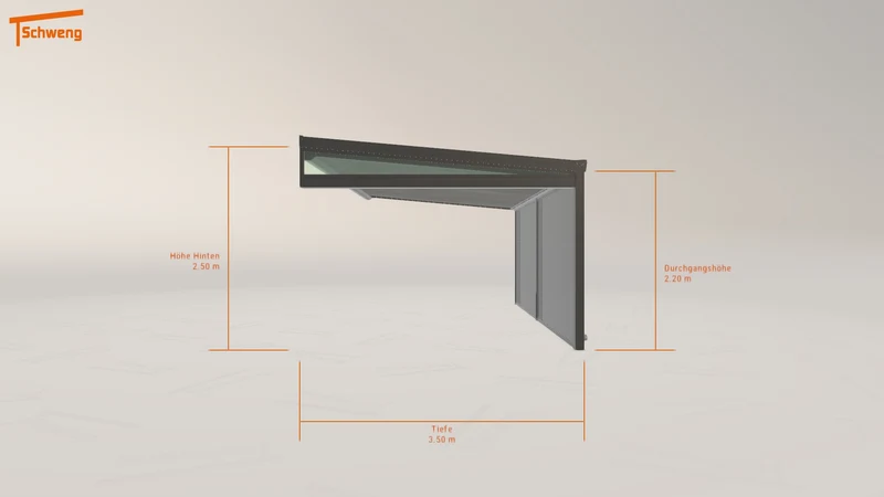 #DE Schweng Terrassenüberdachung S400 (ID 85yypd)