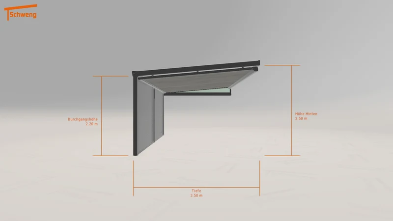 #DE Schweng Terrassenüberdachung S400 (ID 85yypd)