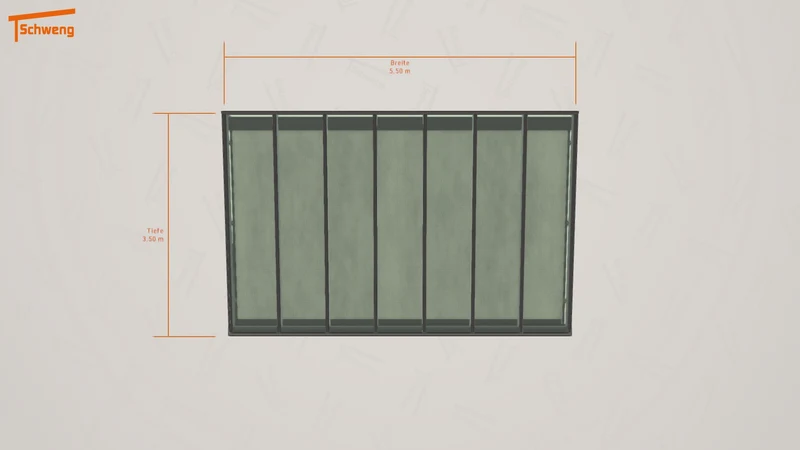 #DE Schweng Terrassenüberdachung S400 (ID 85yypd)