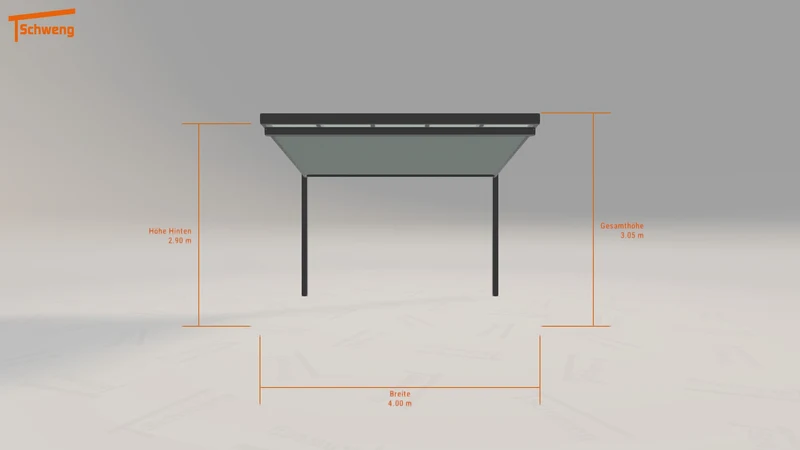 #DE Schweng Terrassenüberdachung S400 (ID 42kkvd)