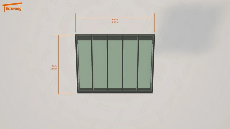 #DE Schweng Terrassenüberdachung S400 (ID 42kkvd)