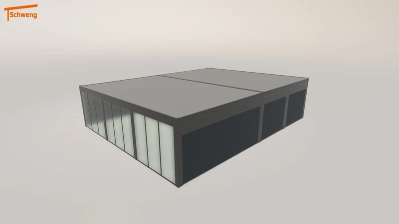 #DE Schweng Flachdachcarport C600+ (ID pbd8mz)
