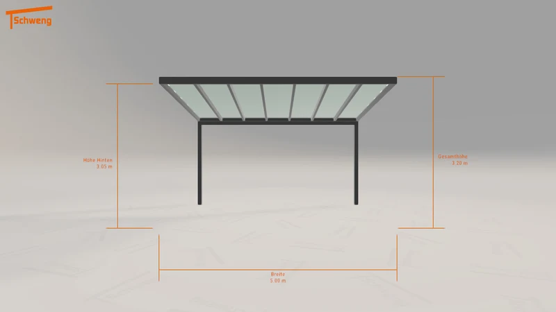 #DE Schweng Terrassenüberdachung S400 (ID 42kz39)