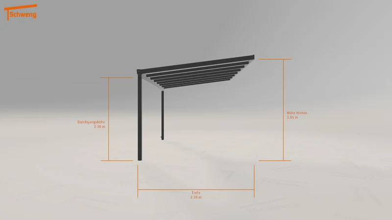 #DE Schweng Terrassenüberdachung S400 (ID 42kz39)