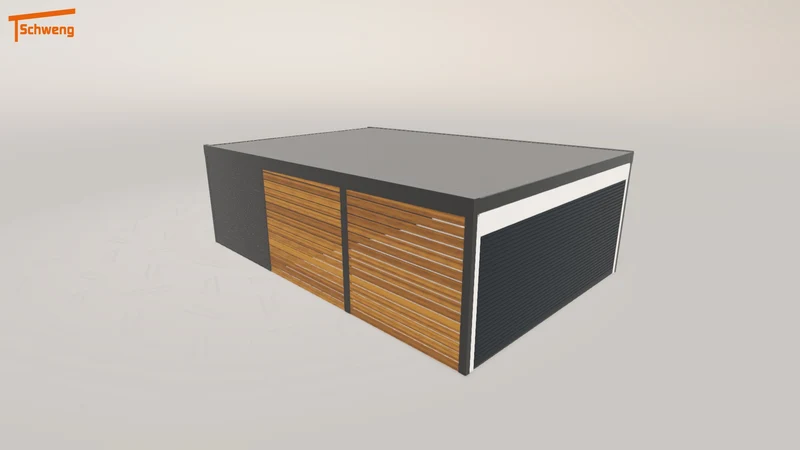 #DE Schweng Flachdachcarport C600+ (ID 2qkx4g) #MTG