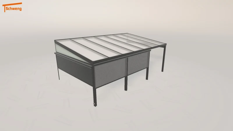#DE Schweng Terrassenüberdachung S400 (ID n5nx9g)