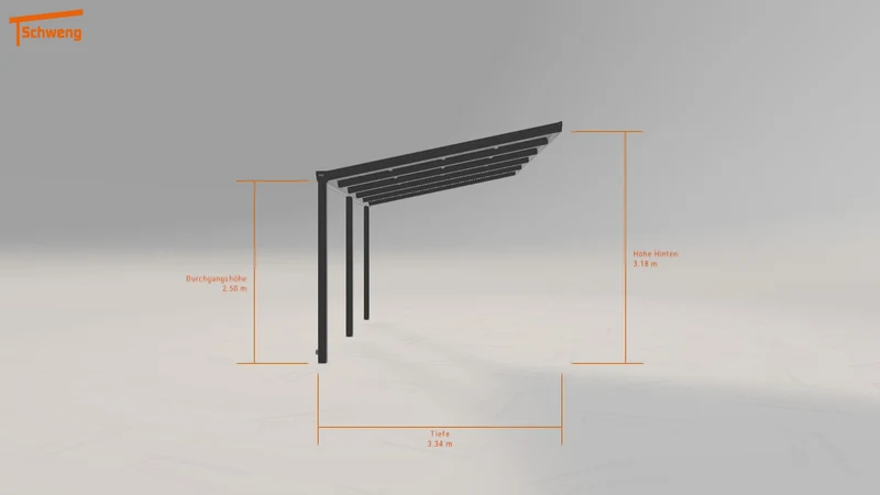 #DE Schweng Pultdachcarport S400 (ID w3pxrg) #MTG