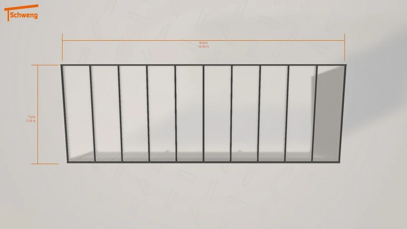 #DE Schweng Pultdachcarport S350 (ID n5nm3g)