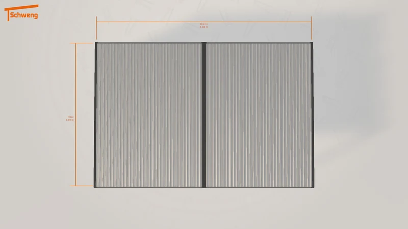 #DE Schweng Flachdachcarport C600 (ID mjq2qz) #MTG