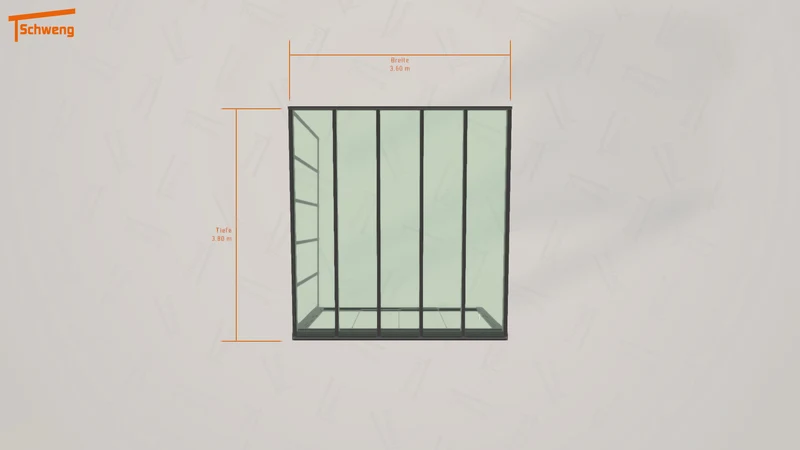 #DE Schweng Terrassenüberdachung S400 (ID x7397j)