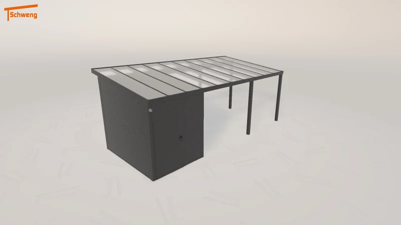 #DE Schweng Pultdachcarport S400 (ID 5md9yq) #MTG